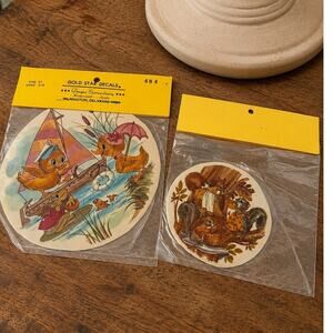 1981 Gold Star Water Mount Decals